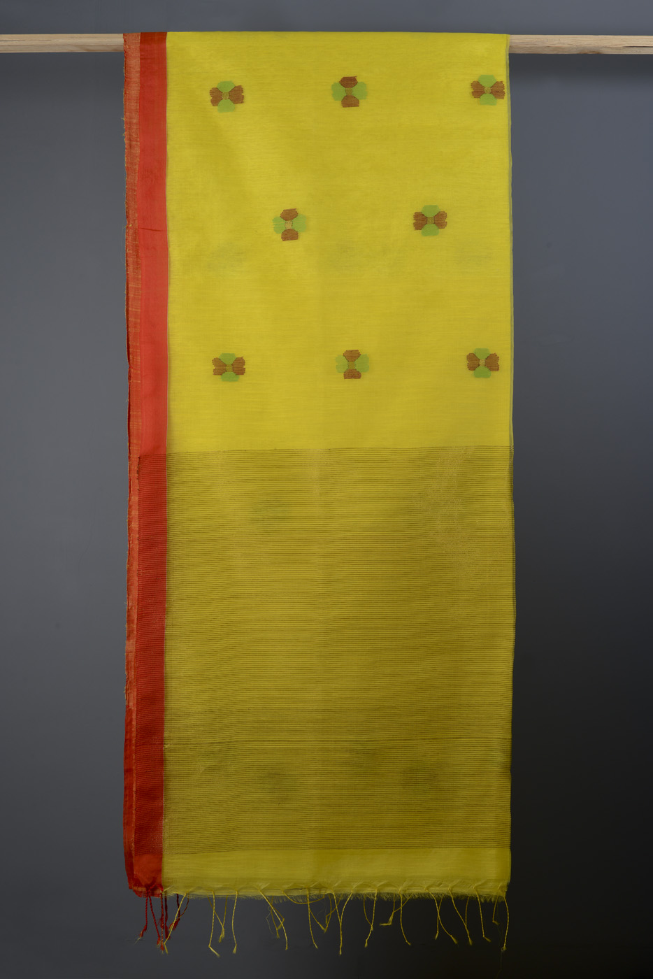 Handwoven Matka-Muslin Jamdani