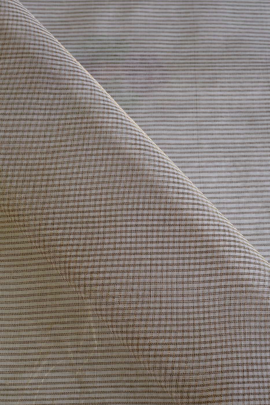 Handwoven Matka Muslin Jamdani Saree - Image 6