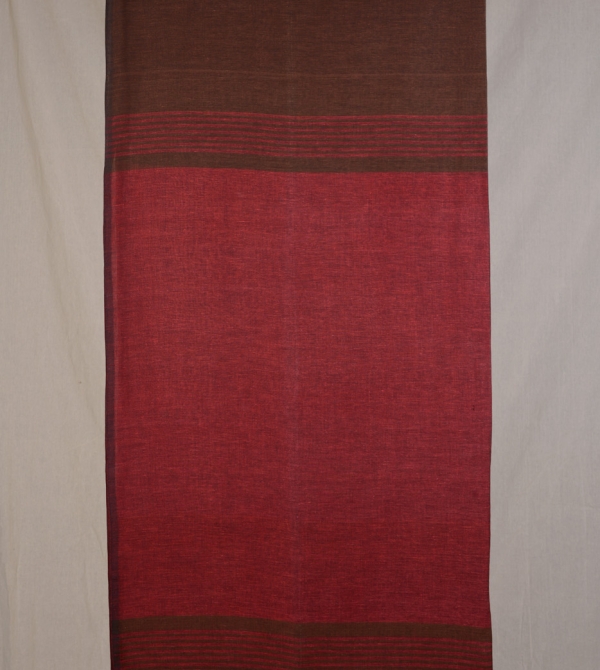 Handwoven Cotton Saree – XIX