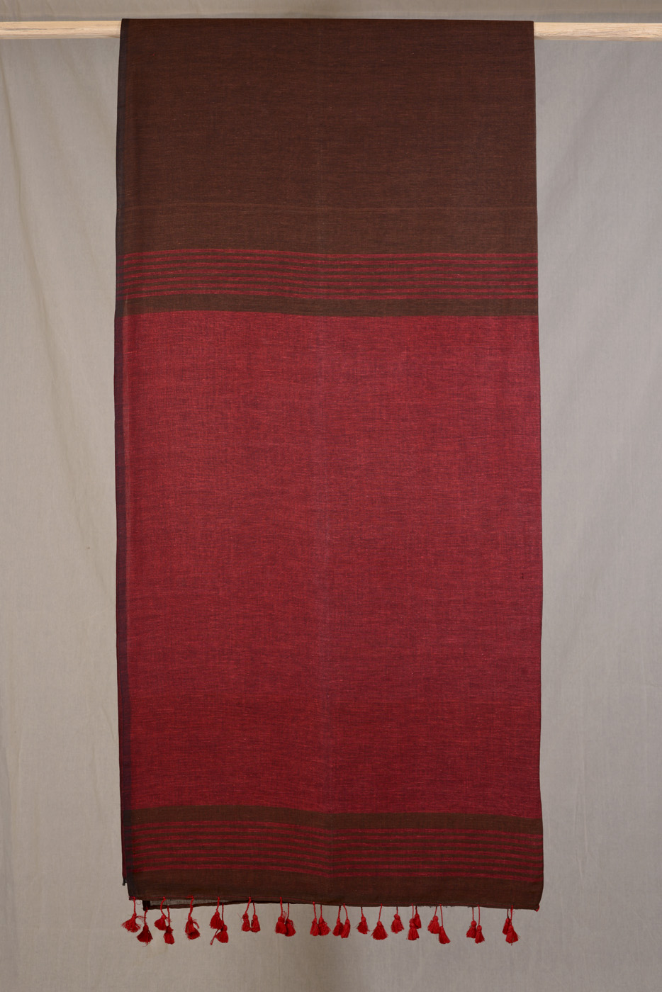 Handwoven Cotton Saree – XIX