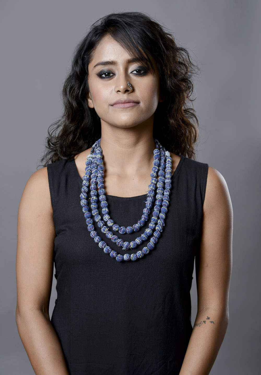 Layered Textile Jewellery