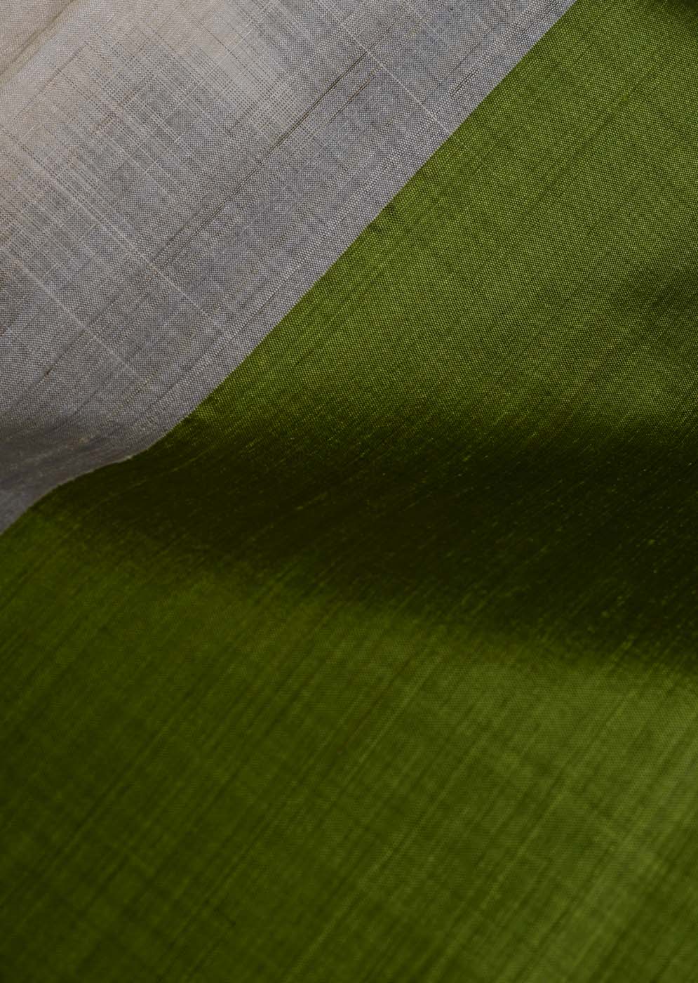 Handwoven Tussar Silk Saree - Image 2